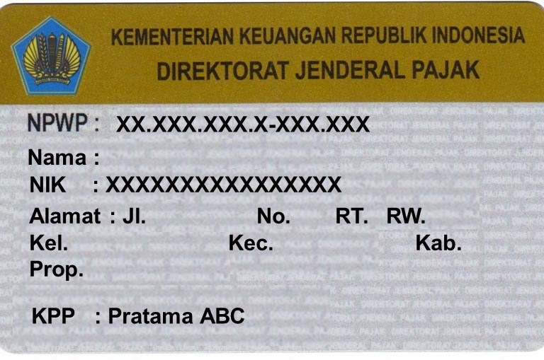 Formulir Terkait NPWP dan PKP sesuai PER20/PJ/2013